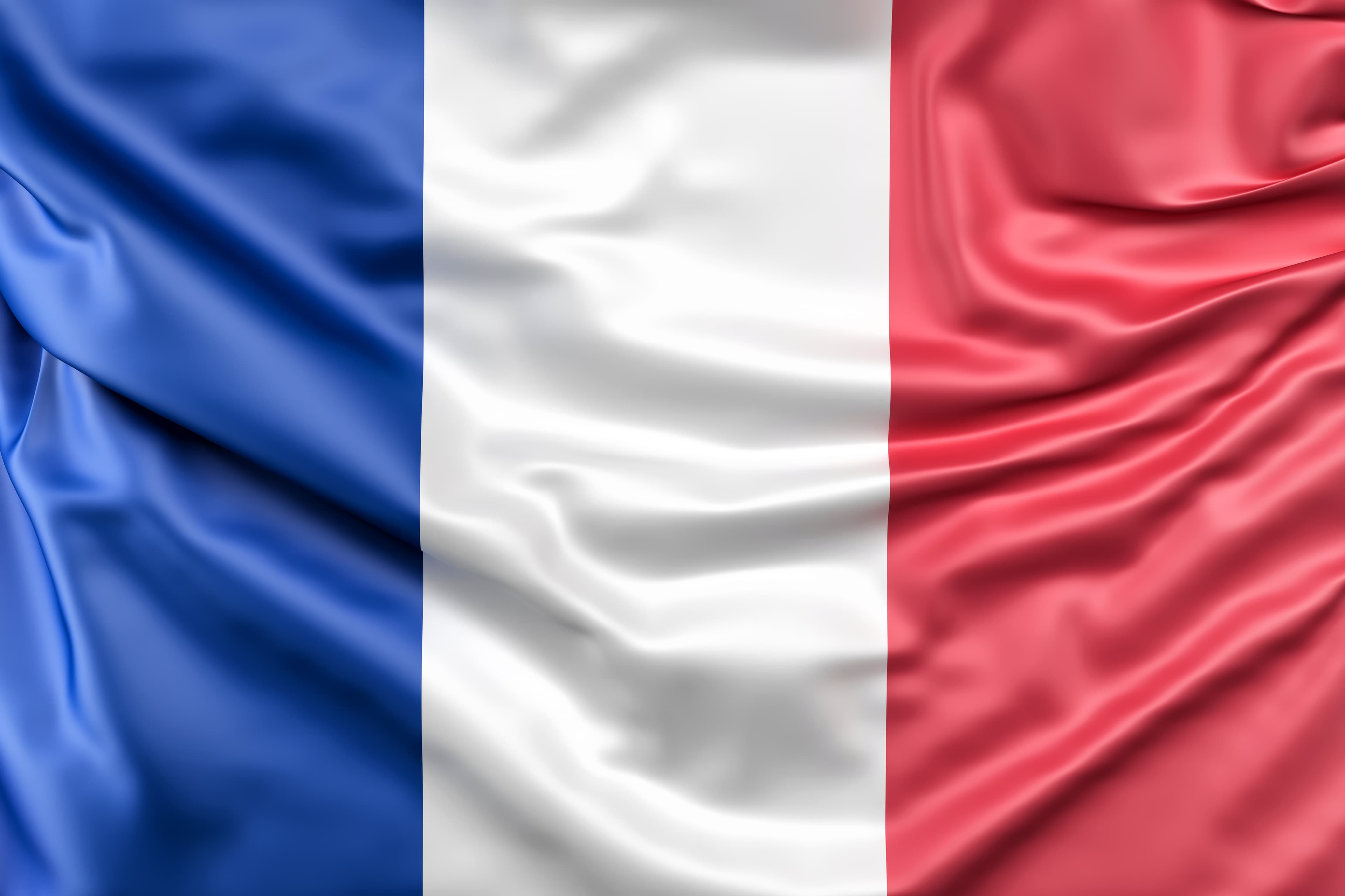 Français flag background